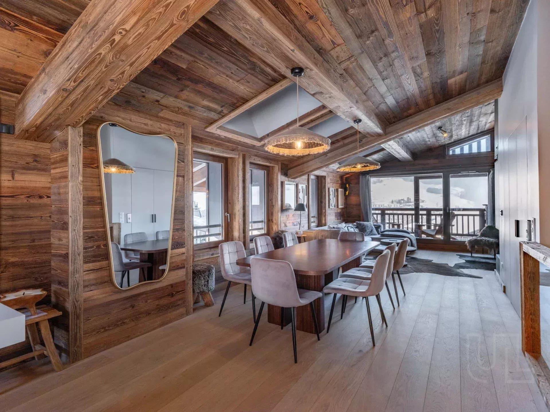 Half Chalet - 5 Bedrooms - Rochebrune