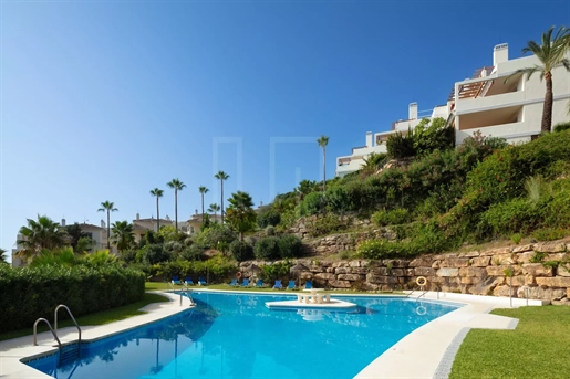 Corner Duplex Penthouse with Views for Sale in Palacetes Los Belvederes, Nueva Andalucia, Marbella