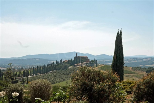 Wunderschönes Anwesen mit Weinbergen in Montalcino.