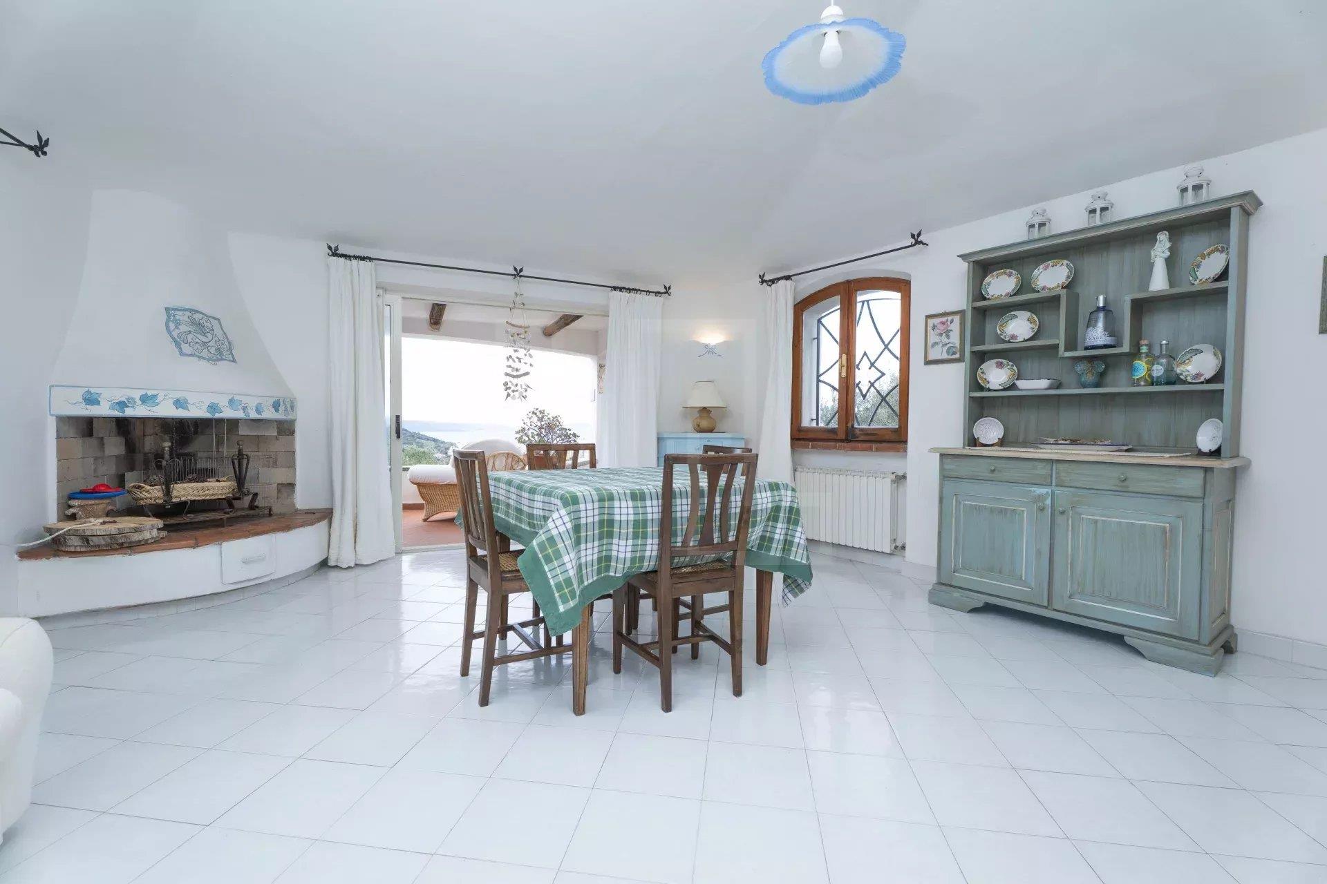 Baja Sardinia - Stone villa immersed in the tranquility of the Mediterranean maquis, with sea view