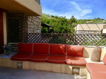 Large four-room apartment located in the Village of Portisco close to the city of Olbia (Sardinia)