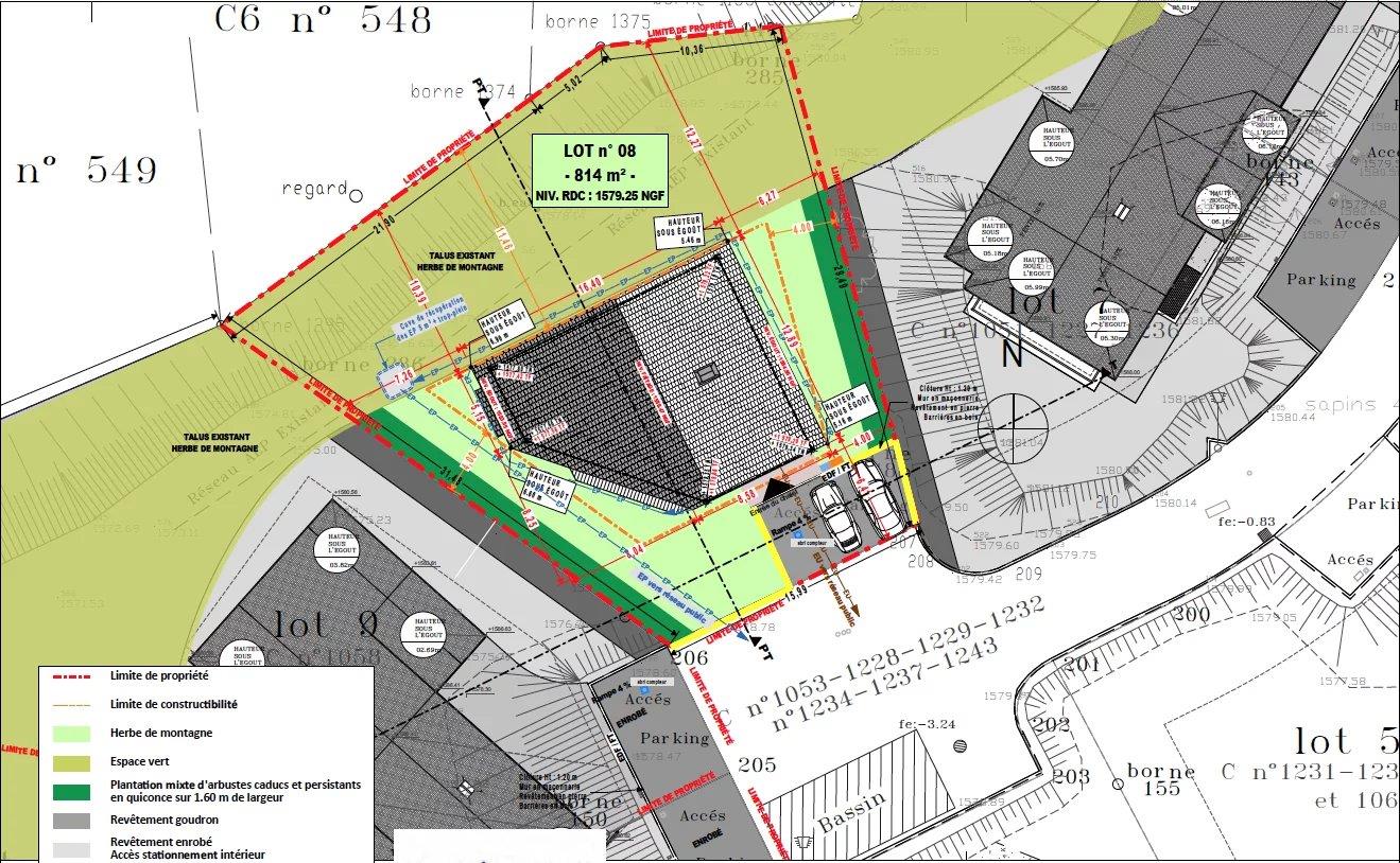 Mountain Chalet – Lot 08: Exceptional Project with Building Permit