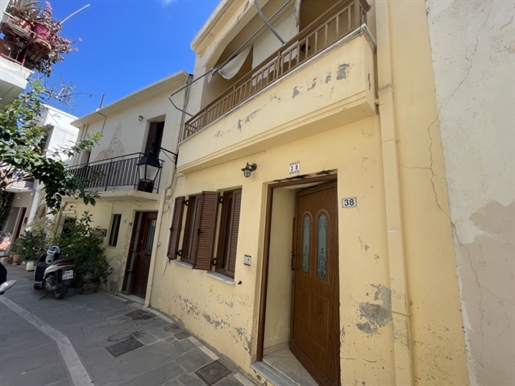 Vrijstaand huis te koop in het oude centrum van Rethymno