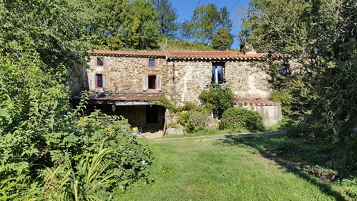 Farmhouse and gîte, on 20 ha, Pyrénées Orientales