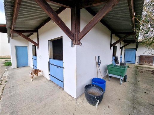 Equestrian farm with character with facilities on 24 ha