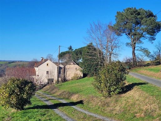 Two house property Tarn near Aveyron 12 acres