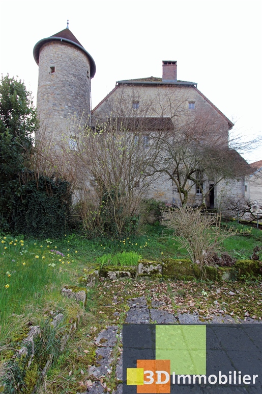 Lons-Le-Saunier (39 Jura), 16th century stone house for sale.