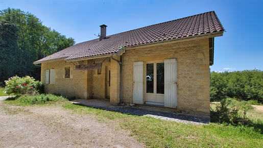 Sector Domme - Stone house with five bedrooms, garage and land