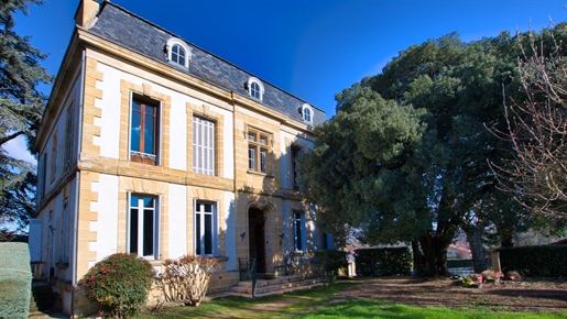 Siorac En Perigord Mansion in the heart of a village with all amenities