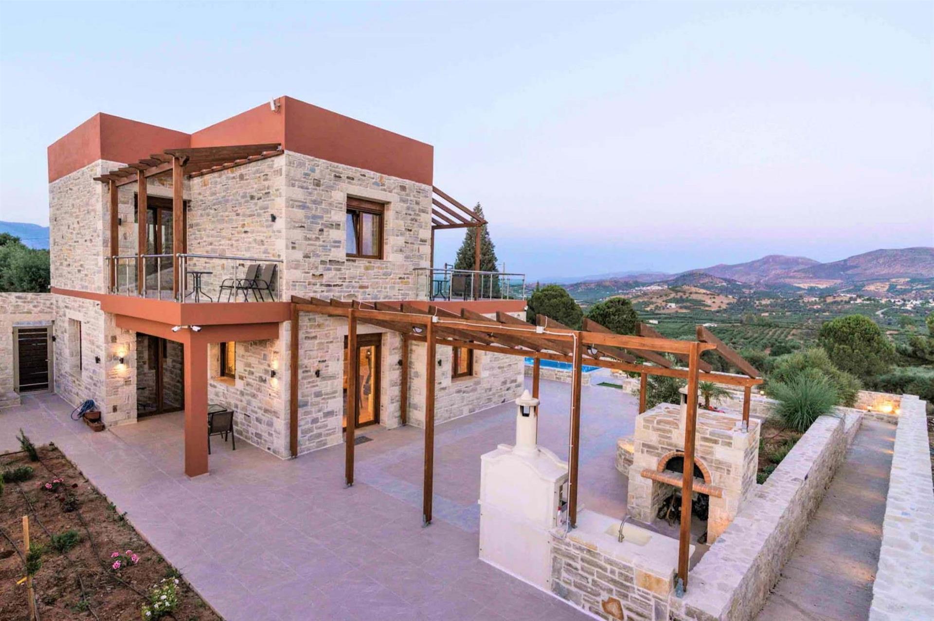 Exclusive property with 2 stone-built villas in Kamilari, south Heraklion