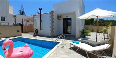 Detached 2Bed 1Bath House with Private Pool in Small Complex for Sale in Kalidonia Platanias
