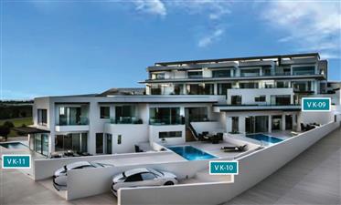 Prodaje se moderna luksuzna vila s grijanim privatnim bazenom i na pješačkoj udaljenosti od plaže u