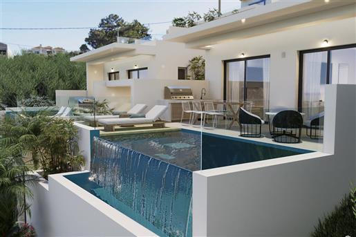 Nieuw luxe appartement met privézwembad en uitzicht op zee op loopafstand van het strand te koop in 