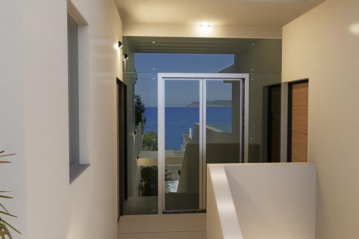 Maisonnette de luxe avec piscine privée et vue imprenable sur la mer à quelques pas de la plage à v