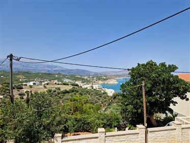 1Bed 1Bath leilighet med nydelig utsikt over havet og fjell til salgs i Plaka Apokoronas
