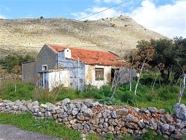Projekt renovace s výhledem na moře ve vesnici Chordaki Akrotiri Chania