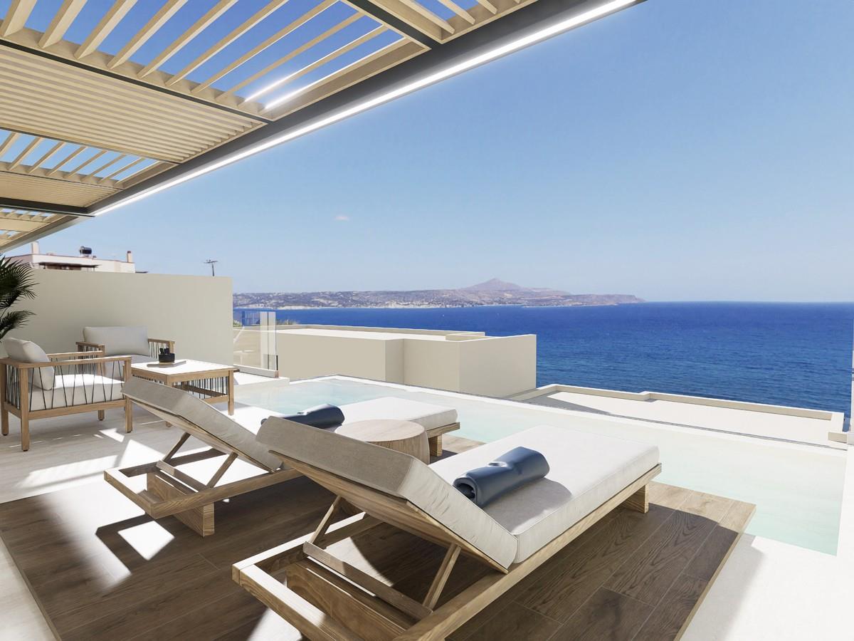Luxury Apartment for Sale in Kalives Apokoronas with Pool & Amazing Sea Views (Ka-03)