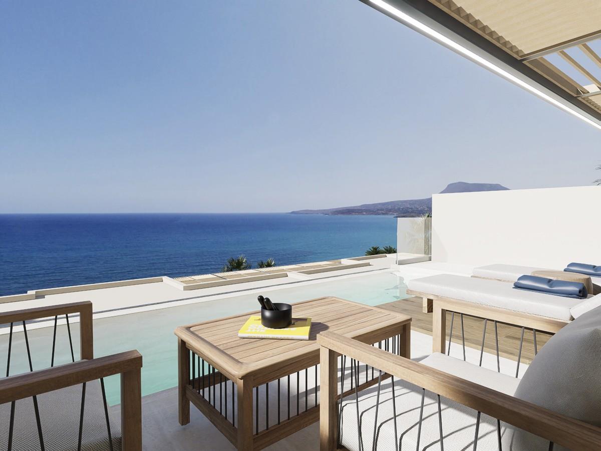 Luxury Apartment for Sale in Kalives Apokoronas with Pool & Amazing Sea Views (Ka-03)