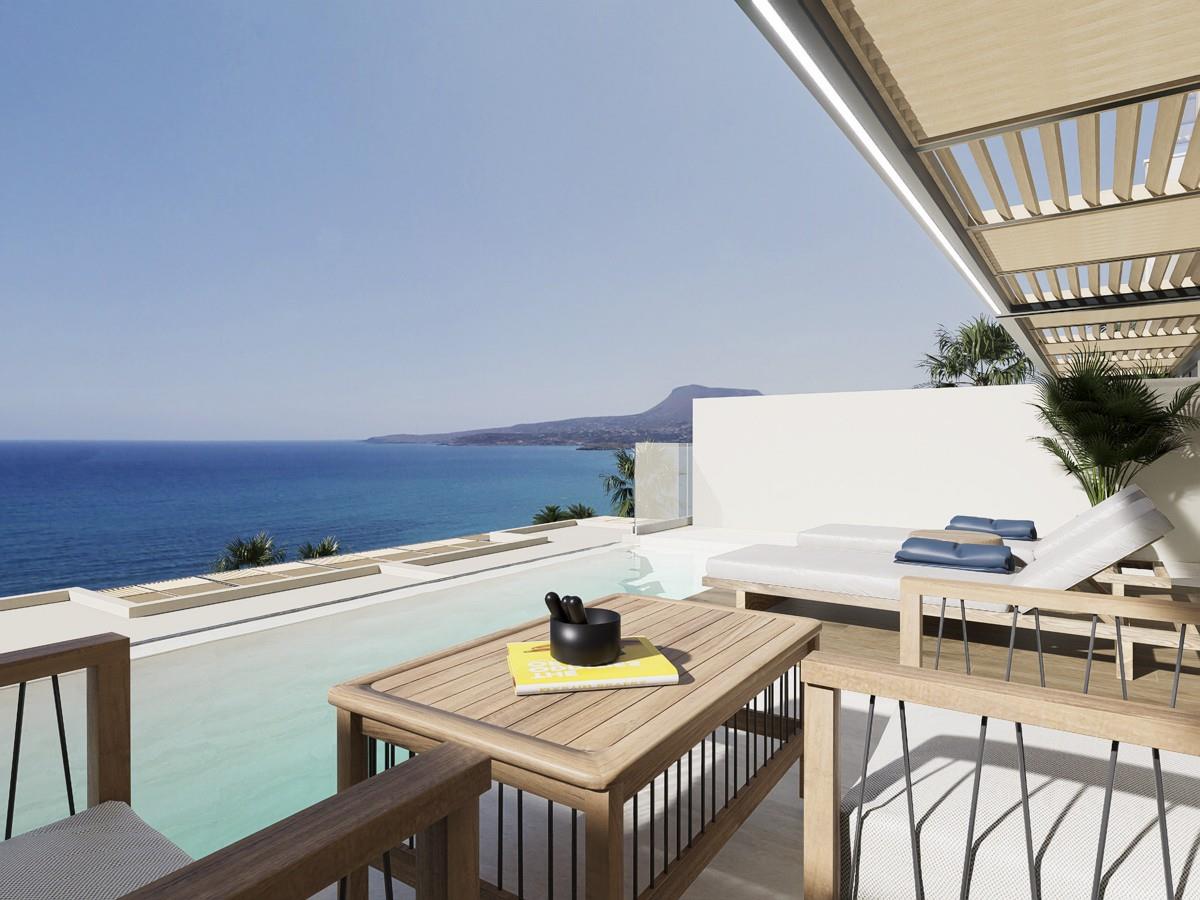 Luxury Apartment for Sale in Kalives Apokoronas with Pool & Amazing Sea Views (Ka-03)