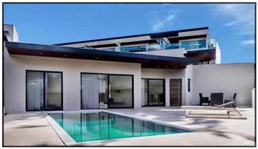 Neue moderne Luxusvilla mit privatem beheiztem Pool zum Verkauf in Kalives Apokoronas