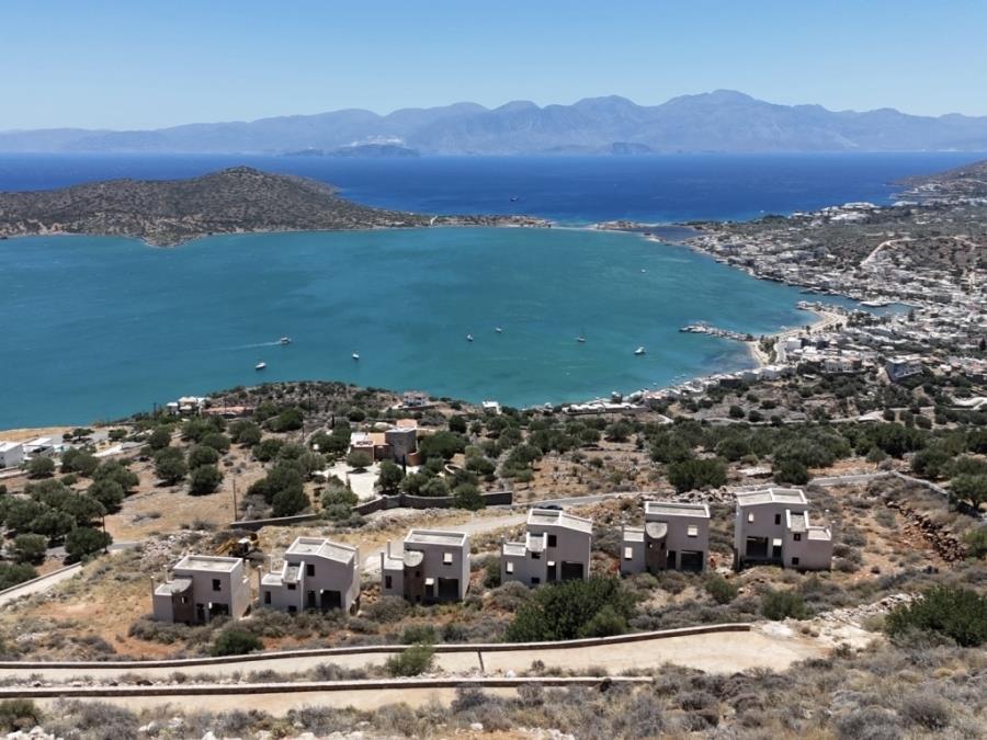 Unfinished complex of villas with swimming pools and sea views for sale