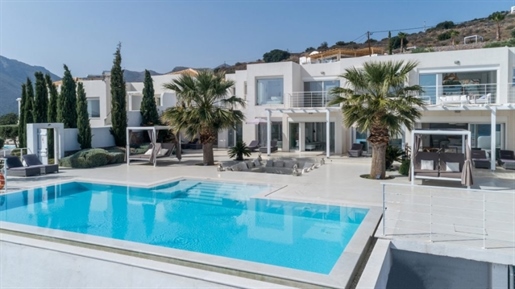 Luxury 6 bed modern villa for sale in the wonderful Elounda