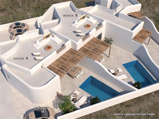 Kastraki Naxos/houses of 67 m2 