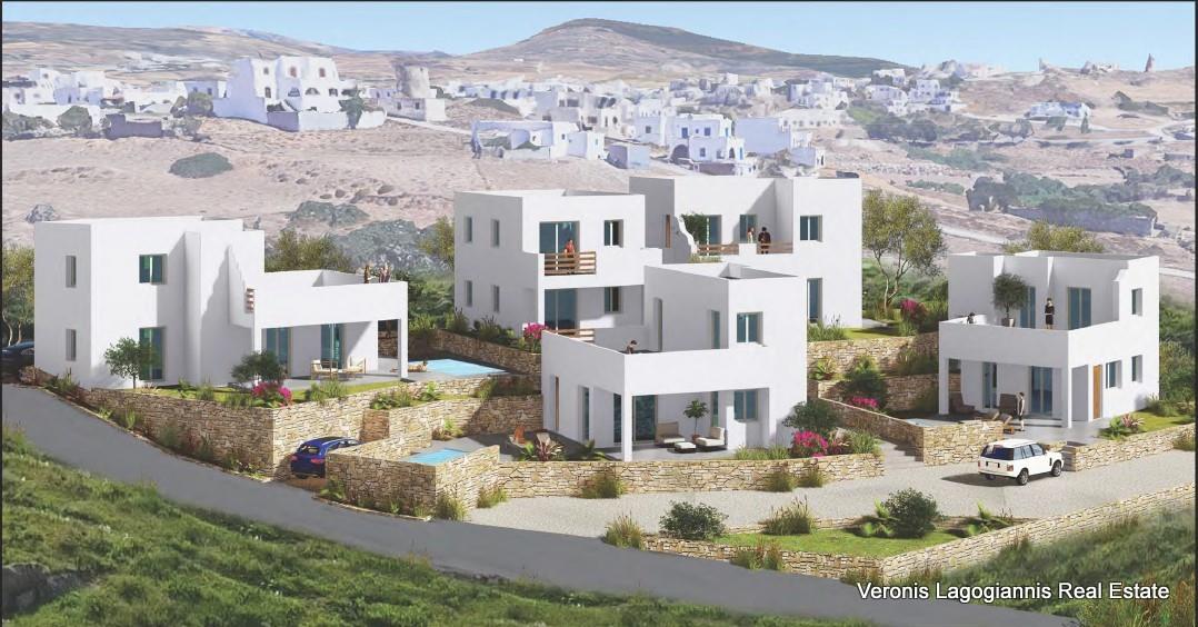 Newly Built Residences for Sale in the Traditional Settlement of Glinado,  Naxos