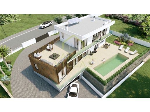 Plot with approved project for house construction in Loulé