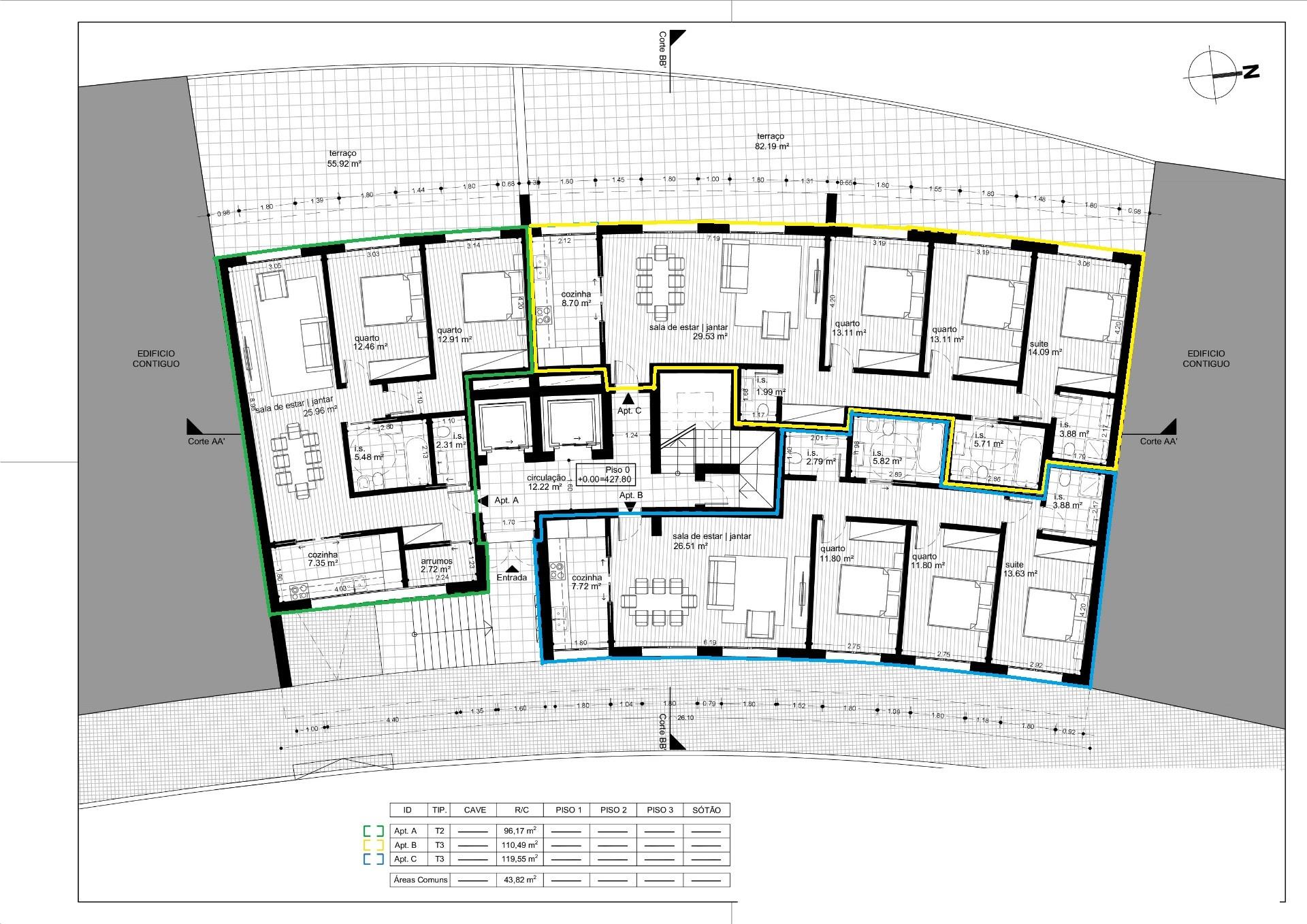 Flat T3 Sell in Repeses e São Salvador,Viseu