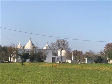 For sale beautiful complex of trulli and lamie in their original state