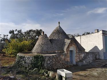Farmhouse with trulli for sale