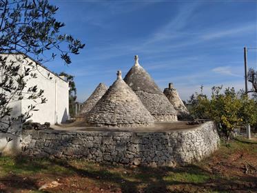 Farmhouse with trulli for sale