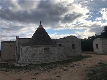 Beautiful complex of trulli, lamie and old stables for sale