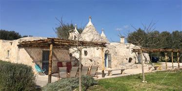For sale in the countryside of Ostuni, beautiful renovated trullo