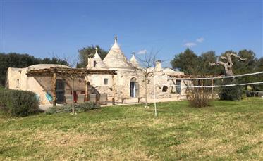 For sale in the countryside of Ostuni, beautiful renovated trullo