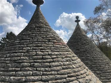 Beautiful complex of majestic trulli and stable for sale