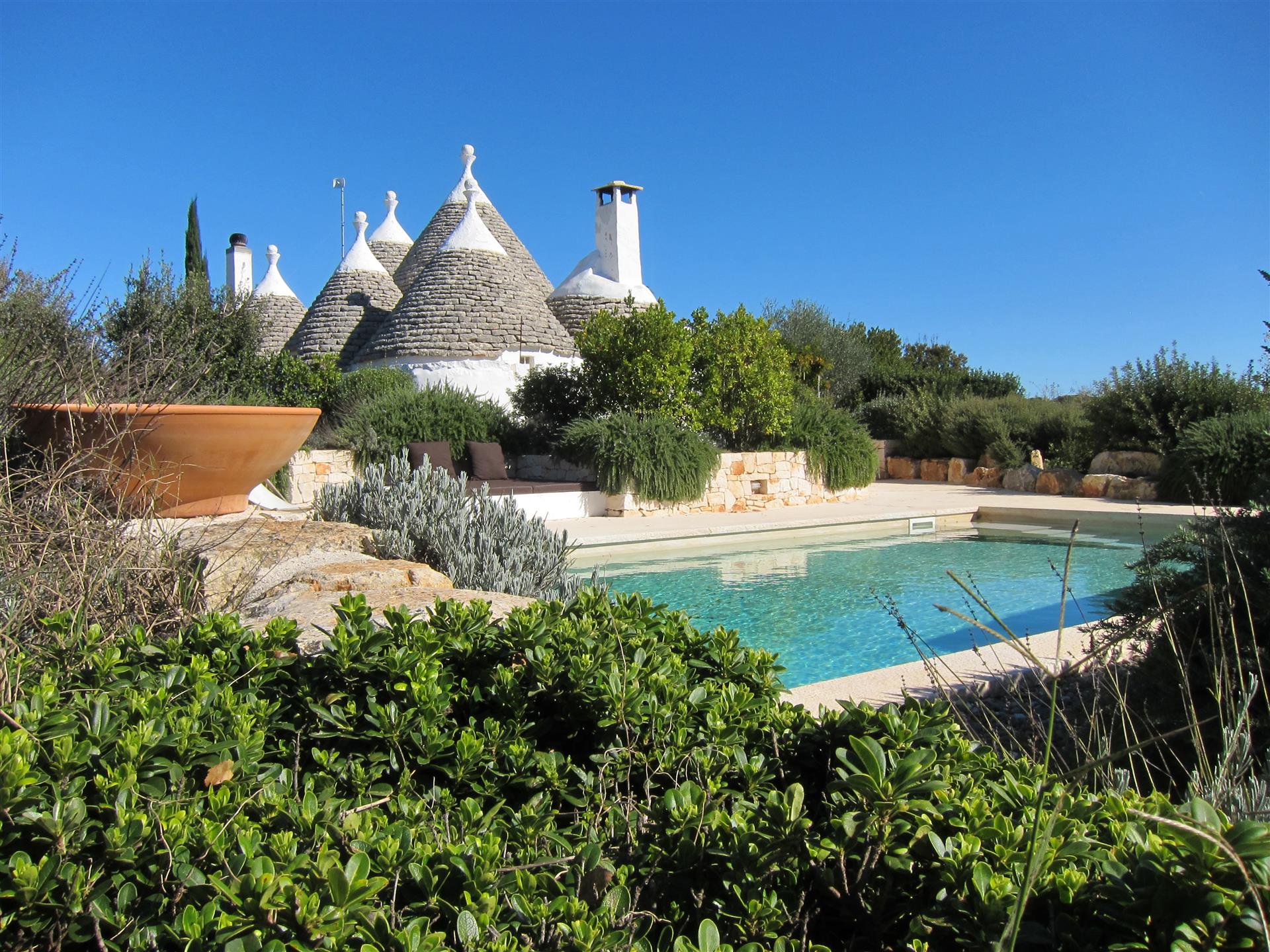 Beautiful complex of trulli for sale