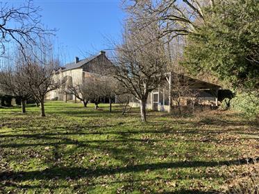 Stunning detached  all made in stone property on the outskirts of Eymoutiers village .2.3 hectares o