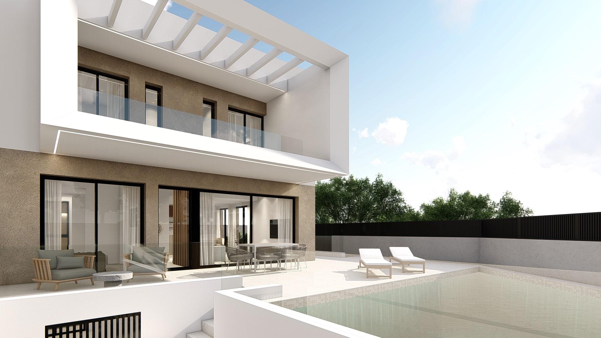 Neue Villa im modernen Stil an der Costa Blanca