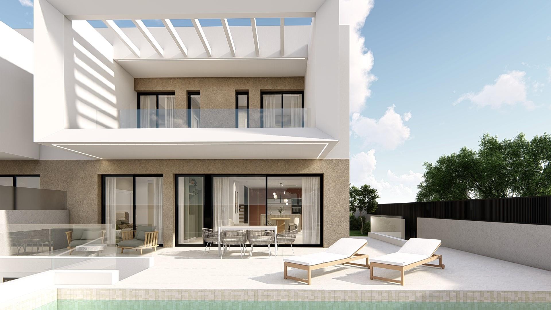Neue Villa im modernen Stil an der Costa Blanca