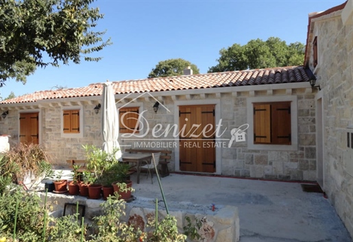 Rogoznica, two stone houses built and furnished in the authentic Dalmatian style.