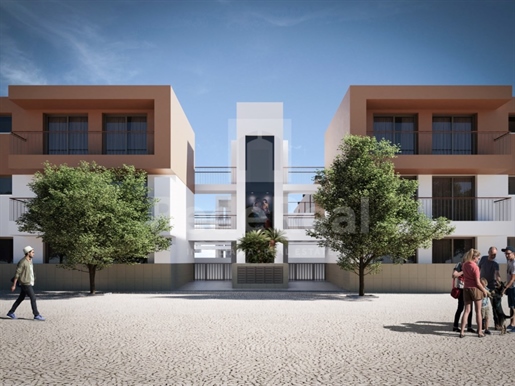 Apartamento T2 com piscina em construção em Cabanas de Tavira