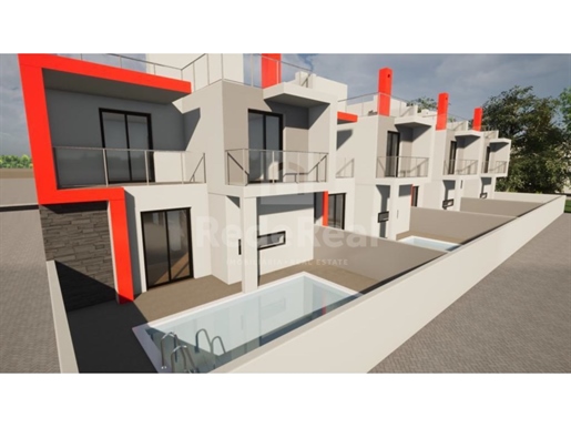 Neue Urbanisation im Bau von Häusern T4 in Banda - Olhão