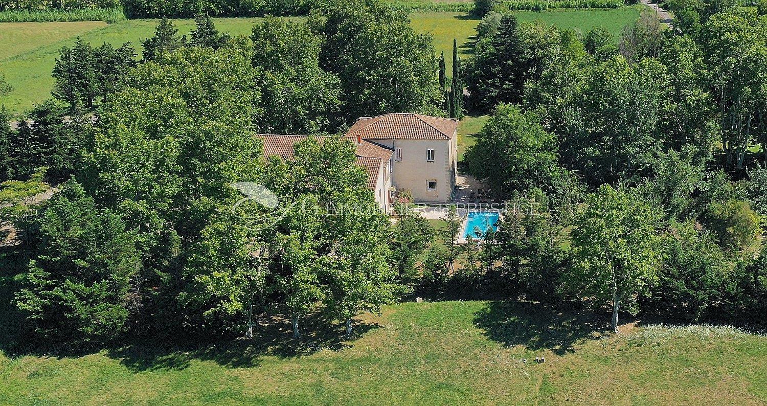 On The Outskirts Of Avignon, An Elegant Castle