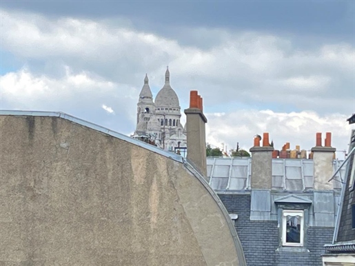 Martys/Choron - Top floor studio - Sacré-Coeur basilica view