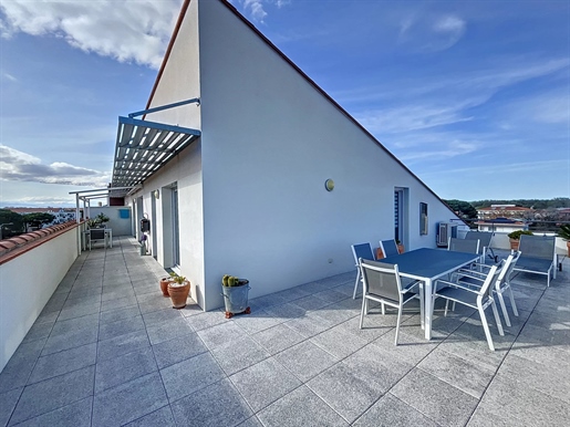 Recent appartement met terras en uitzicht, Argelès-sur-Mer