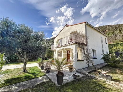 Detached Villa With Garden, Garage + Views, Arles Sur Tech