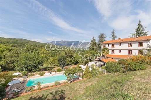 Successful Gite And B&B Business With Stunning Mountain Views, Between Mediterranean Coast And Mount