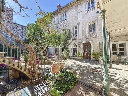 Spacious Maison De Maitre With Courtyard + Terrace, Near Perpignan